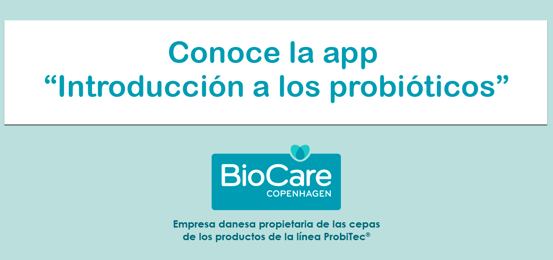 App de Probióticos de BioCare