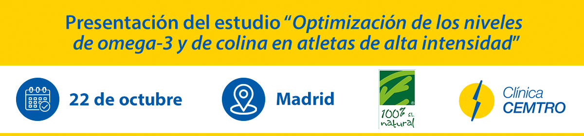 Presentación de estudio clínico Omega-3 y deporte de alta intensidad en Clínica CEMTRO