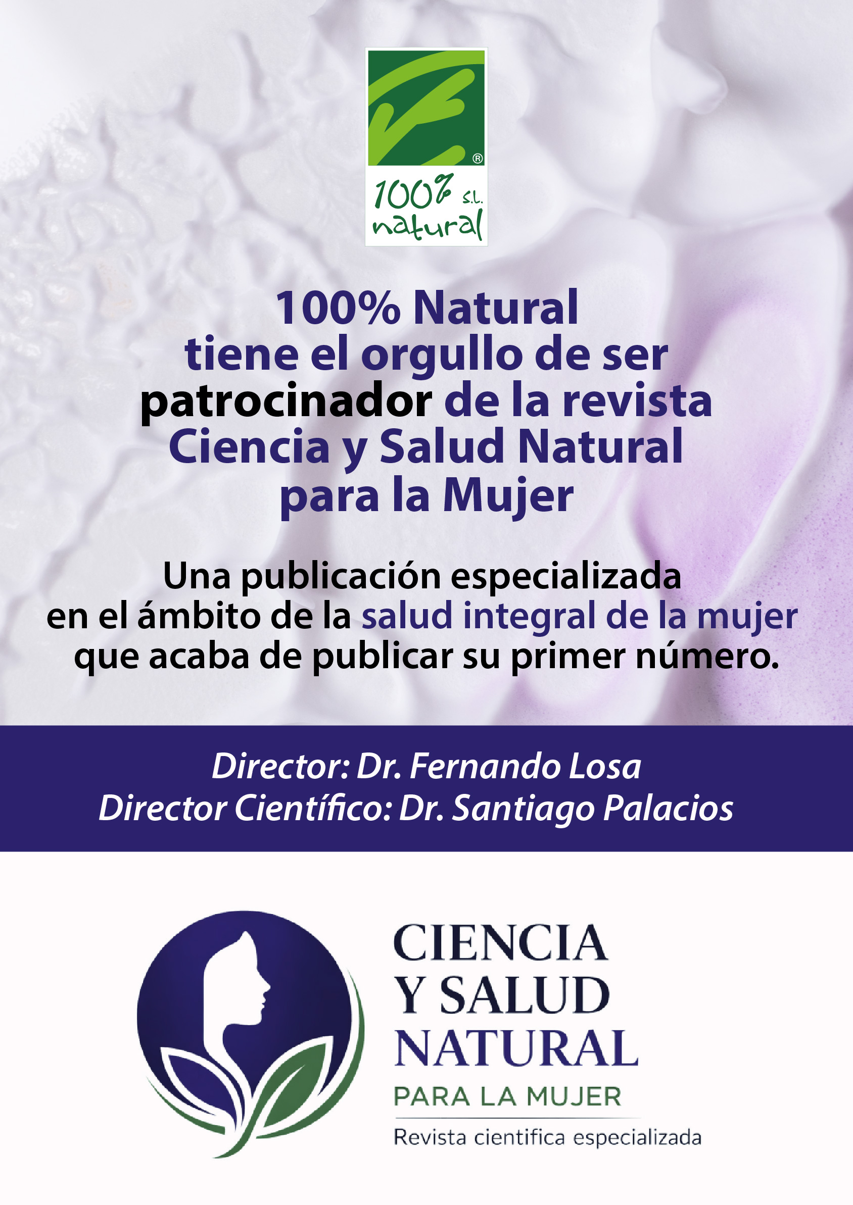 Patrocinadores de la revista Ciencia y Salud Natural para la Mujer