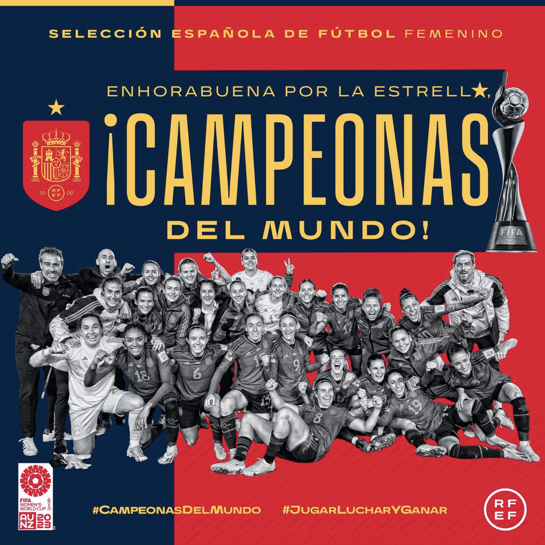 ¡Campeonas del mundo!