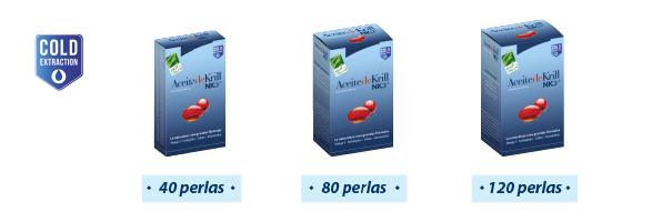 Aceite de Krill NKO Original 100% Natural 40 Cápsulas