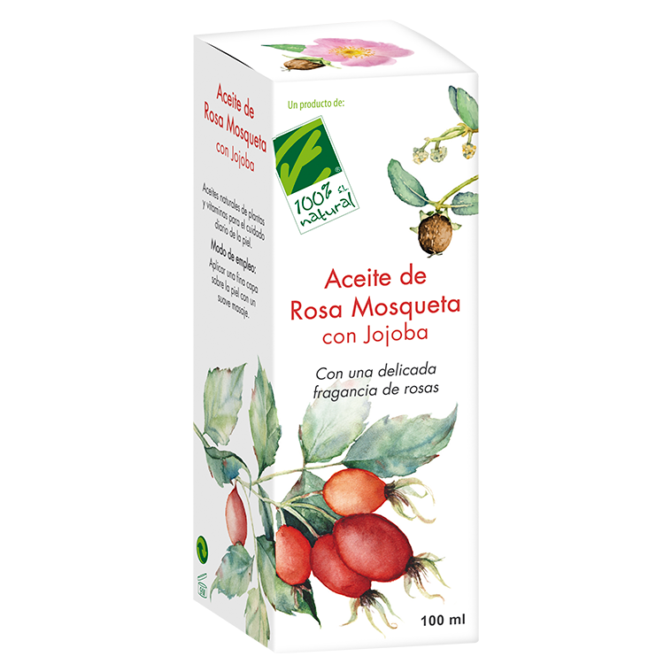 Aceite de Jojoba con Rosa de Mosqueta