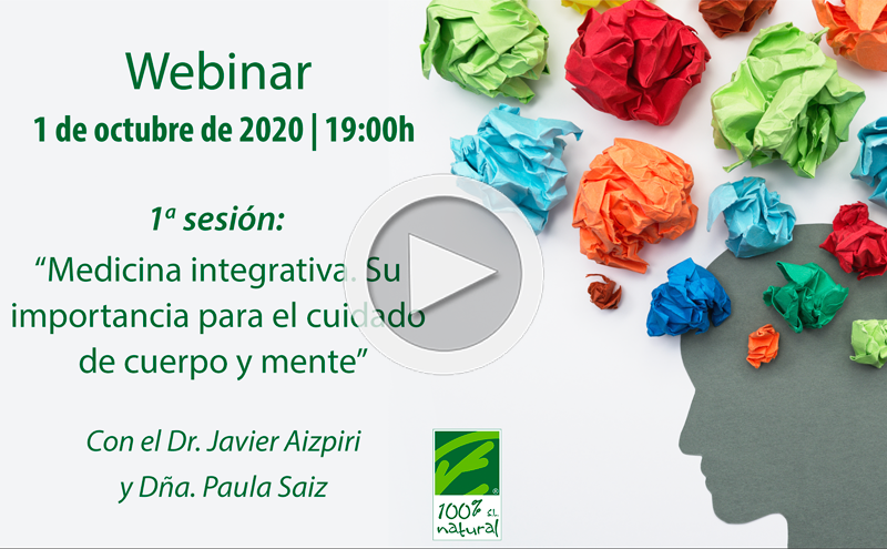 Webinar “Medicina integrativa. Su importancia para el cuidado de cuerpo y mente” 