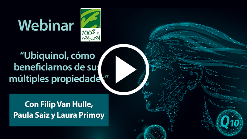 Webinar “Ubiquinol, cómo beneficiarnos de sus múltiples propiedades” 