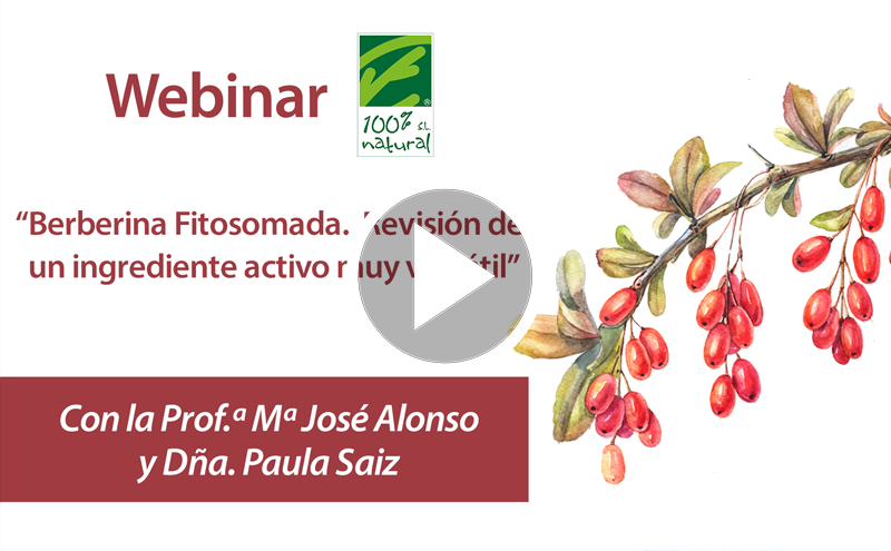 Webinar “Berberina Fitosomada. Revisión de un ingrediente activo muy versátil” 