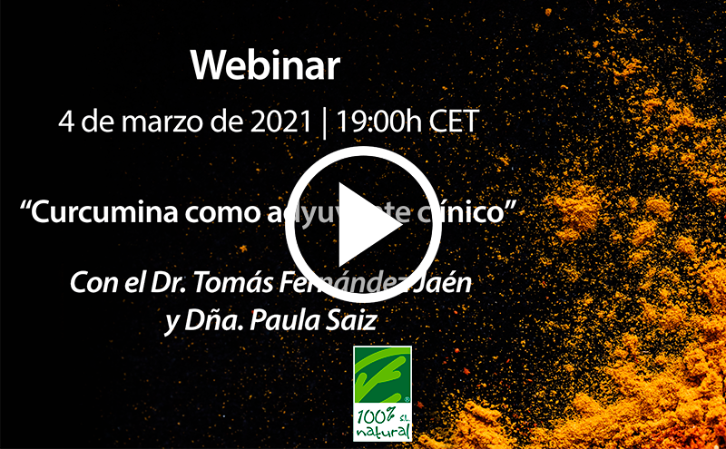 Webinar “Curcumina como adyuvante clínico” 