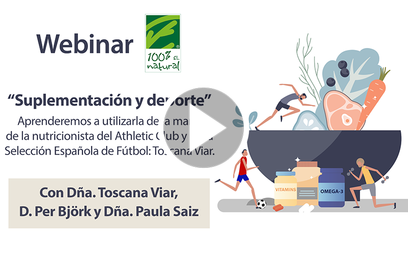 Webinar “Suplementación y deporte”