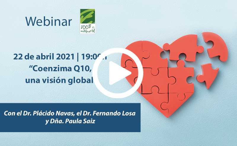 Webinar “Coenzima Q10, una visión global” 